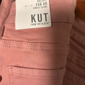 Kut from the Kloth Petal Pink High Rise Jeans